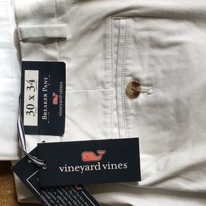 VINEYARD VINES WHITE BREAKER PANT NWT 30 x 34
